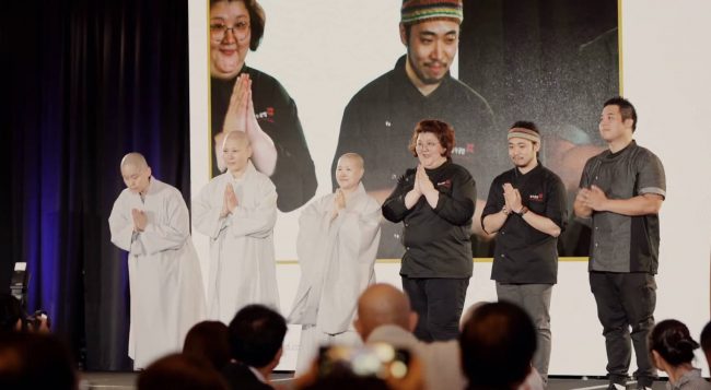 Korean Temple Food Dinner